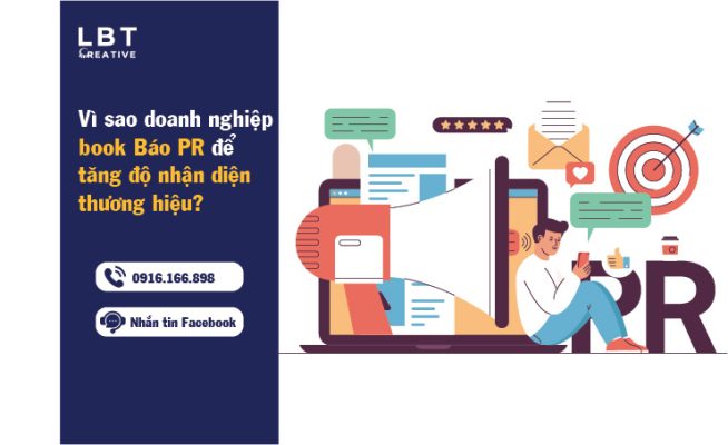 Doanh nghiệp book báo PR