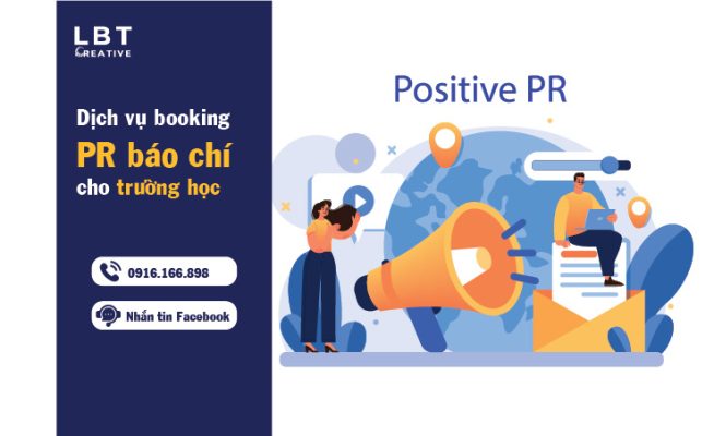 Dịch vụ booking PR báo chí cho trường học