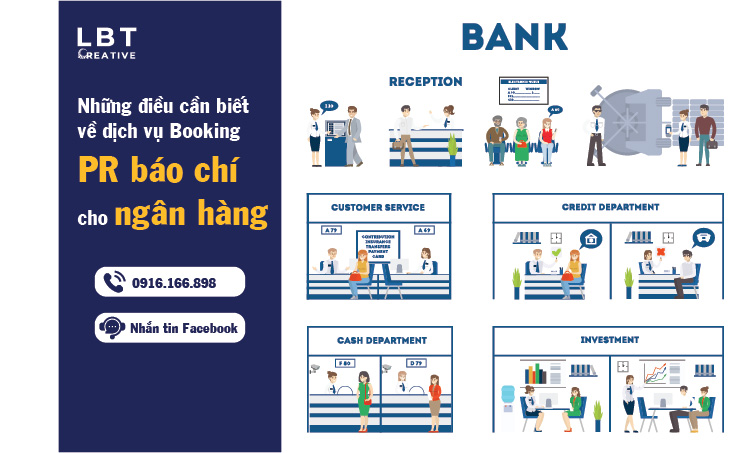 Dịch vụ Booking báo chí PR cho ngân hàng