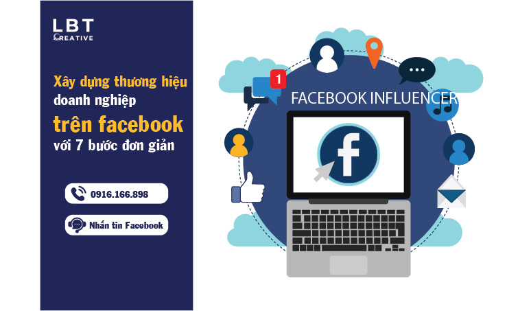 Xây dựng thương hiệu doanh nghiệp trên facebook với 7 bước đơn giản